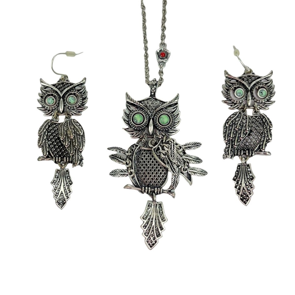 Lucky Brand Owl Set